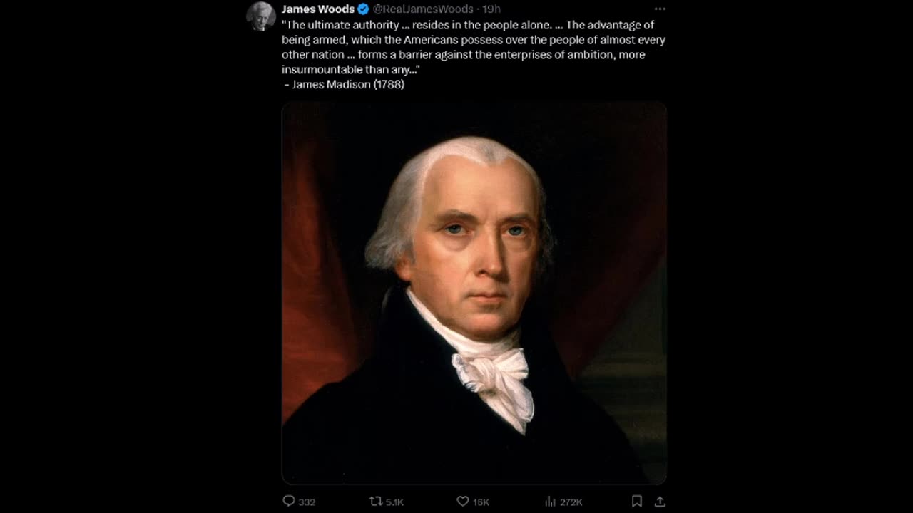 James Woods - James Madison