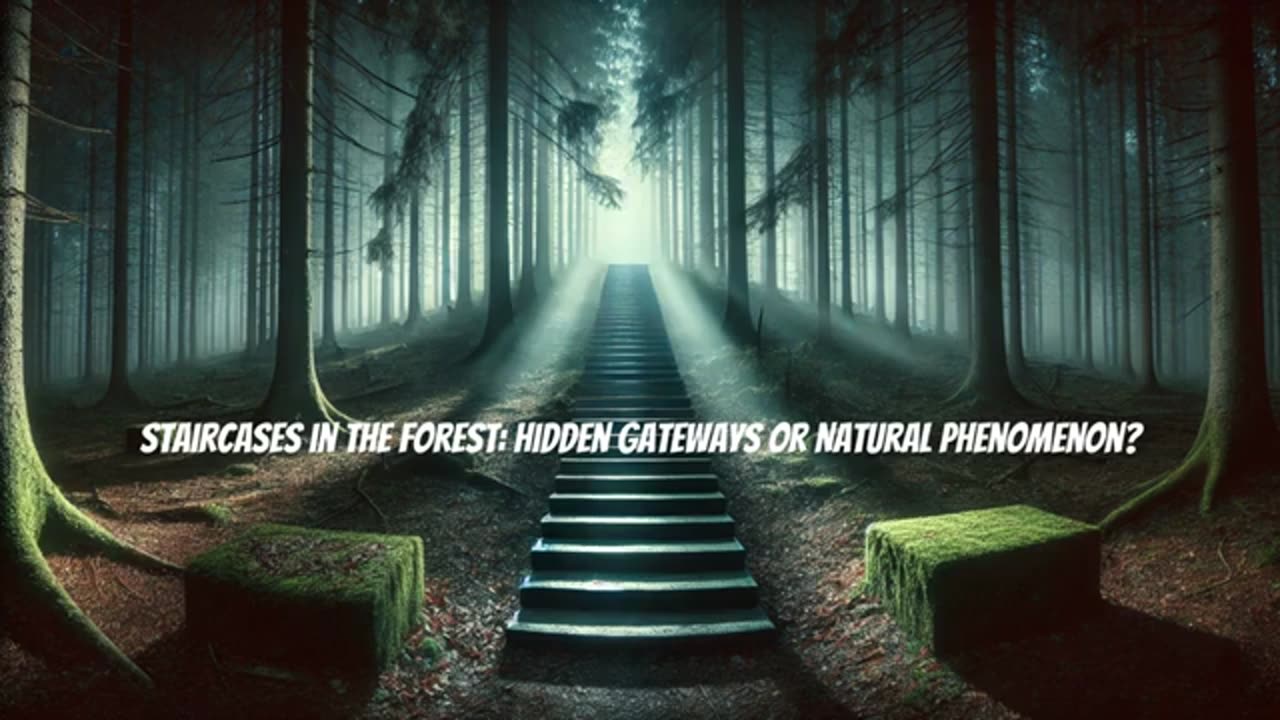 Staircases in the Forest: Hidden Gateways or Natural Phenomenon?