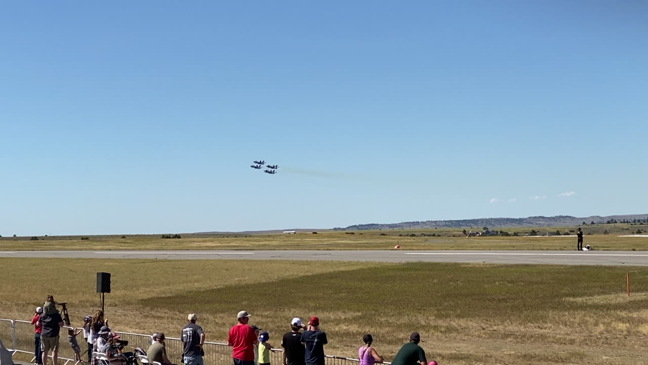 Yellowstone International Air Show (Blue Angels 2023)