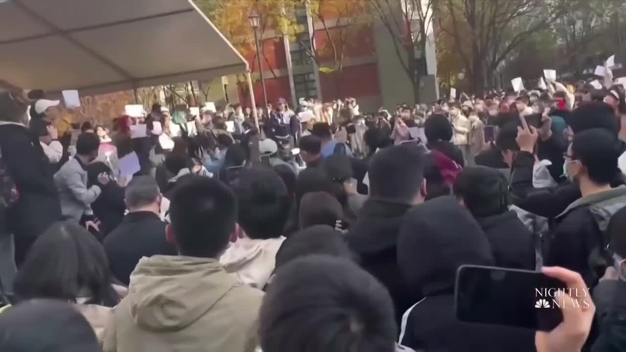 Shanghai Citizens Protest Chinese Government