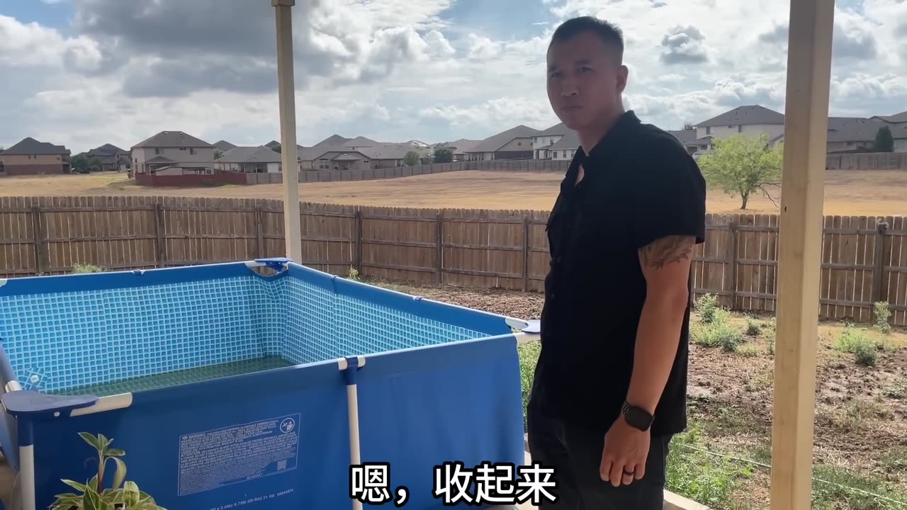 奶奶从中国小镇到美国乡村，第一次进城采购，买了满满一车吃的
