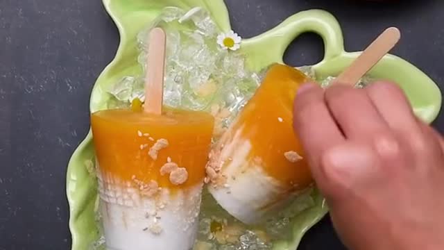 Treat yourself to a yummy mango sticky rice pop