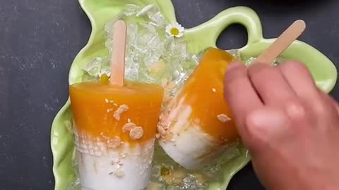 Treat yourself to a yummy mango sticky rice pop