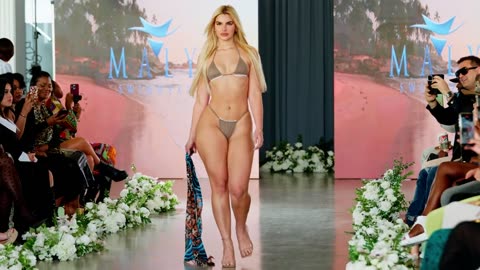 "Maly Swimwear Full Show | Fusion Fashion at Miami Art Basel 2024"