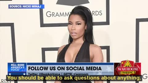 Pop Star Nicki Minaj Speaks Truth To Power (Captioned)