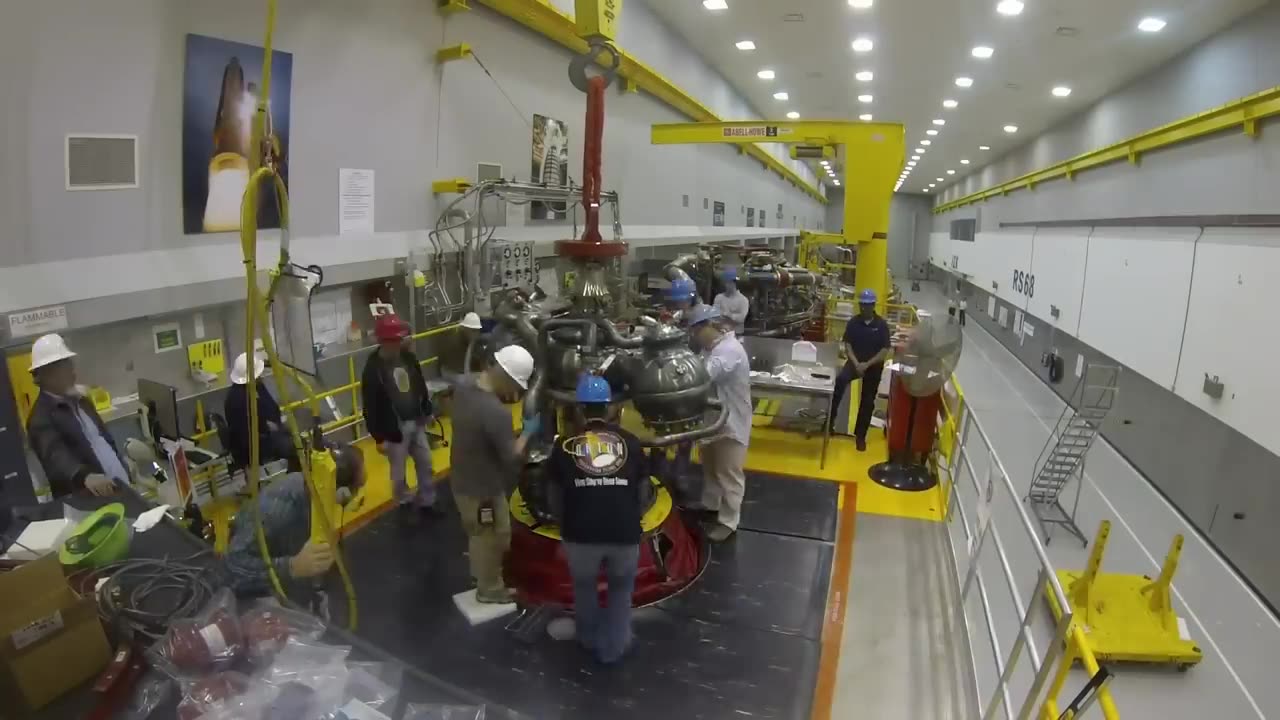 Assembling an RS-25 Engine -- In Just Two Minutes