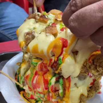 Double chicken & full loaded cheese burger 🍔🤤