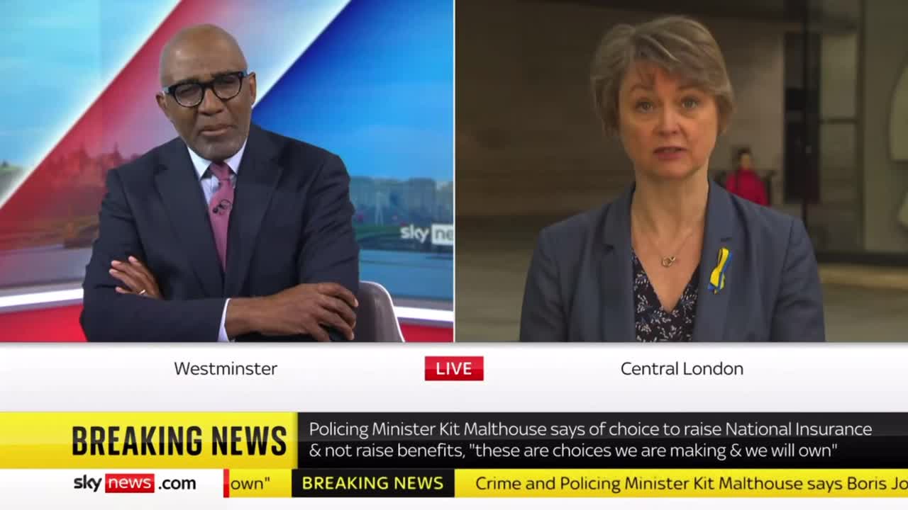 Labour’s Yvette cooper offers no plan to change non-dom status.