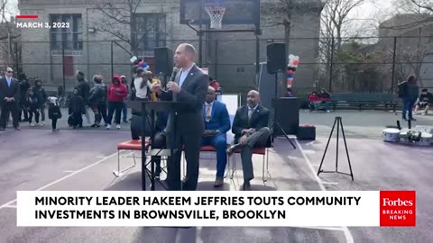 Jeffries Touts Funding For Brooklyn- ‘Easier To Build Strong Children Than... Repair Broken Men'