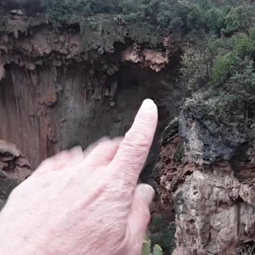 Tonto Natural Bridge Rock formation near Payson, Arizona ValentinesDay 23