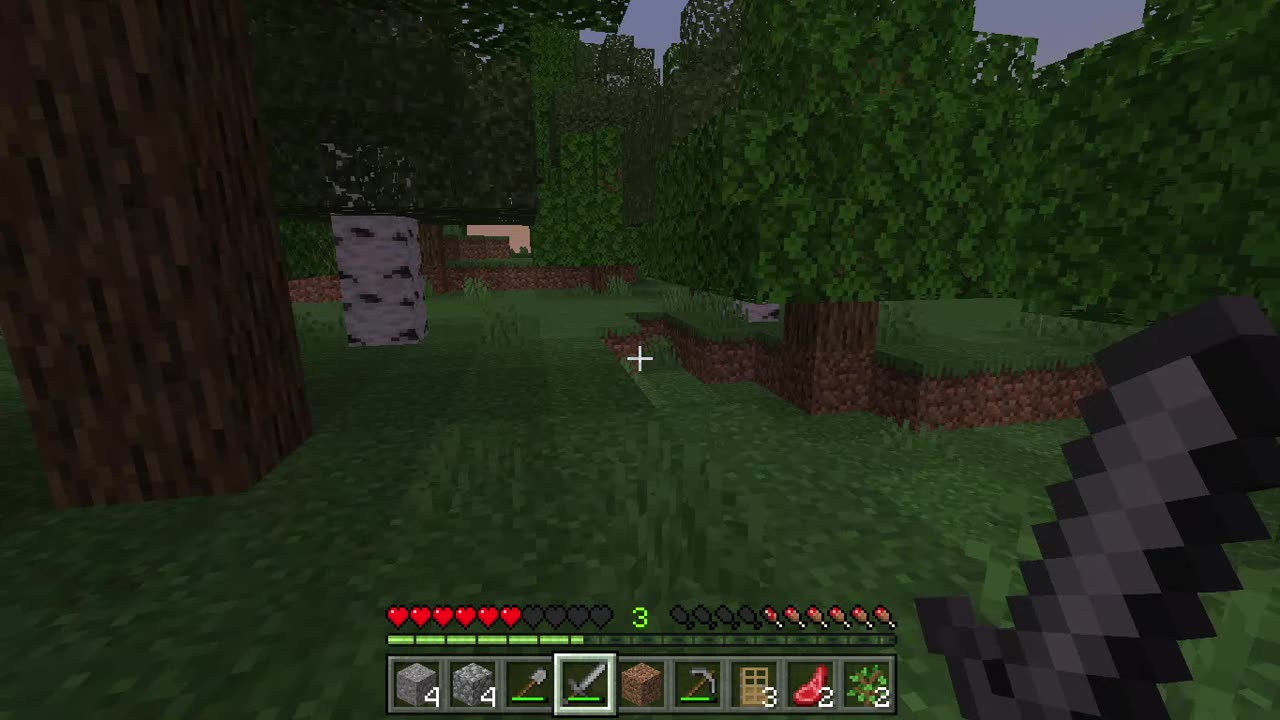 Rumble Minecraft Let's Play (ep 2) Exploration and Base Downgrade