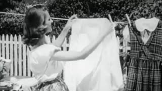 1950's Tide Commercial "The Cleanest Wash in Town"