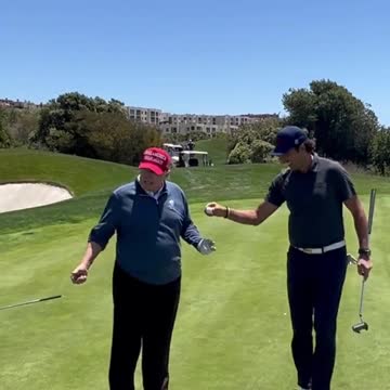 President Trump's best golf ⛳