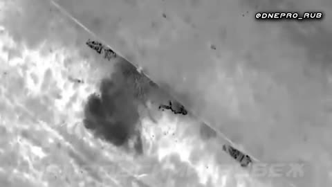 Russian Drone Drops Mortars On Ukrainian Troops