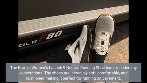 Customer Feedback: Brooks Women’s Launch 9 Neutral Running Shoe