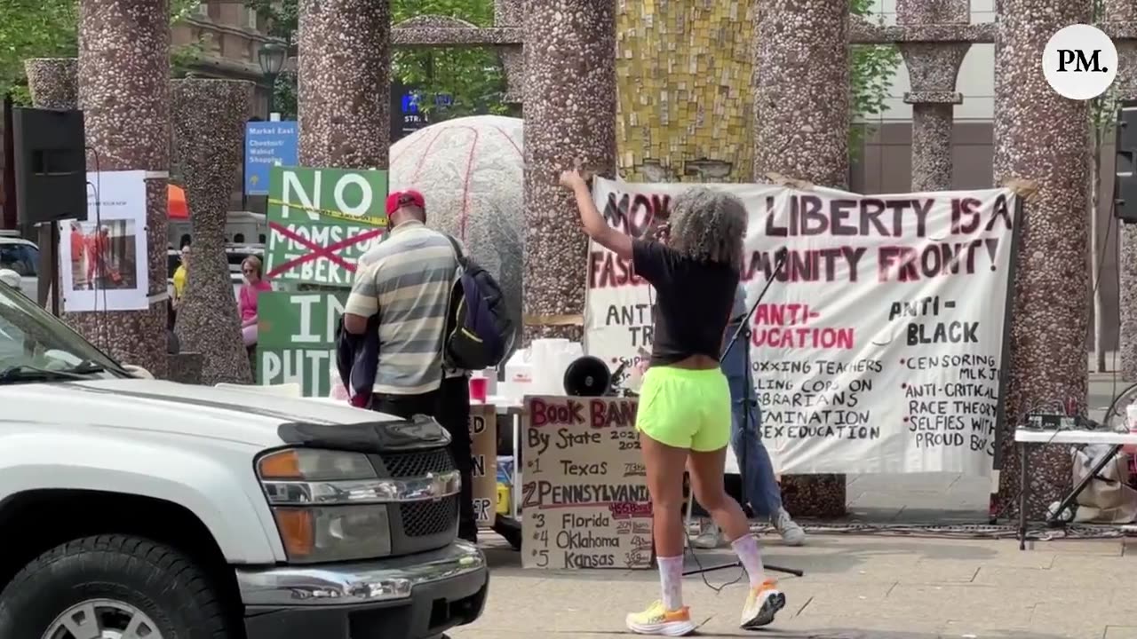 Crazed Liberal Shouts At Concerned Mothers, Accuses Them Of Being "Right-Wing Extremists"