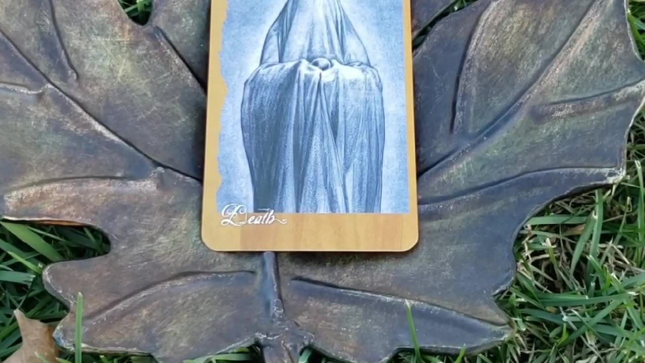 The Faeries' Oracle Card # 53 Death - By Brian Froud - Fairies Elemental Beings Tarot Fairy