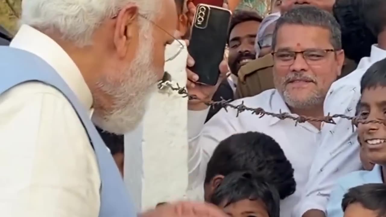 Pm Modi with Children