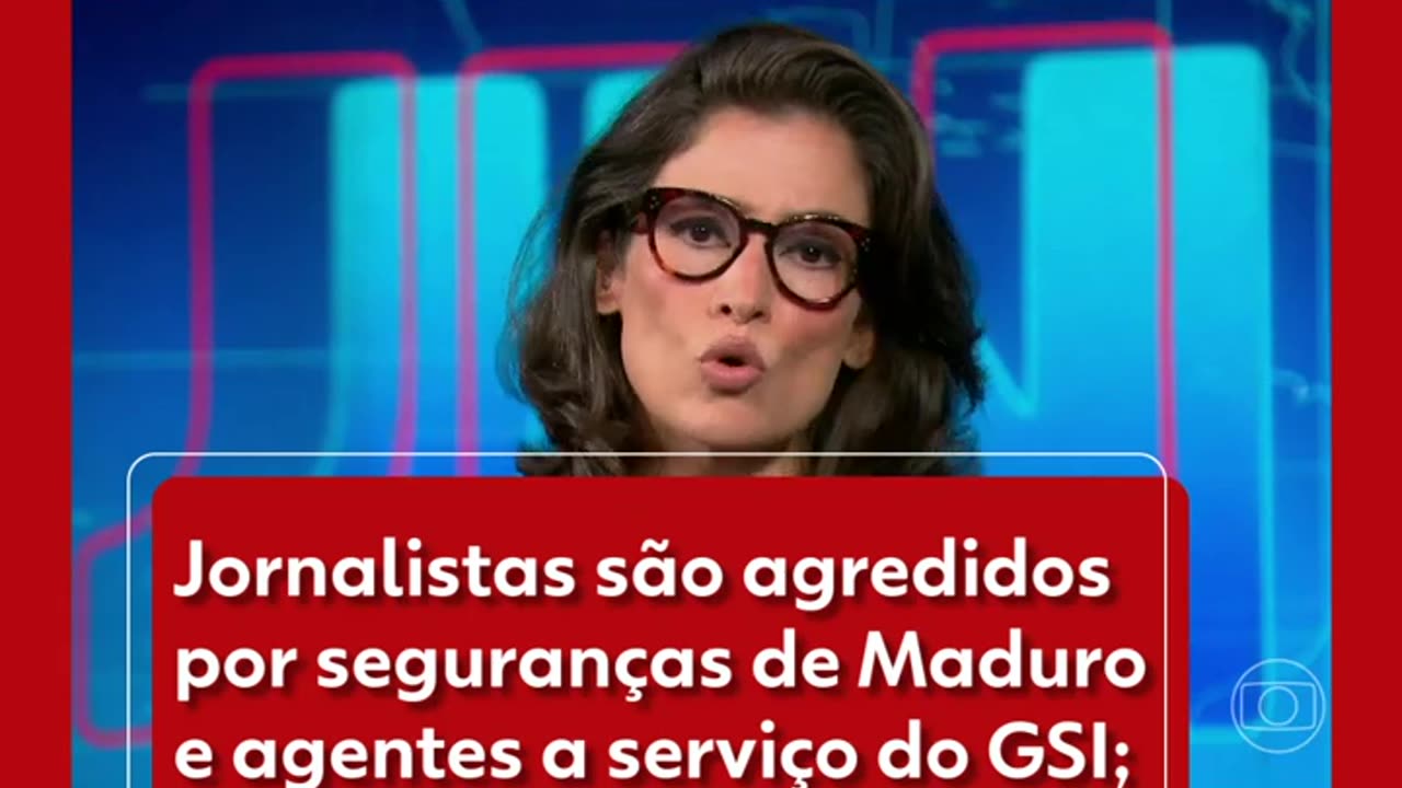 Jornalistas são agredidos por seguranças de Maduro