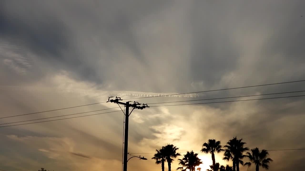 SKy Being Sprayed.