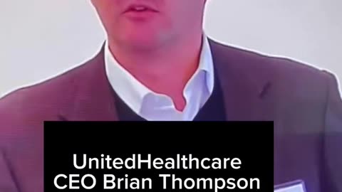 UnitedHealthcare CEO Saying He Worked With Nancy Pelosi [Strange ‘Coincidences Listed in Description]