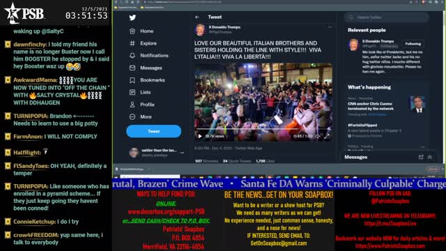 2021-12-05 02:00 EST - Off the Chain: with Salty