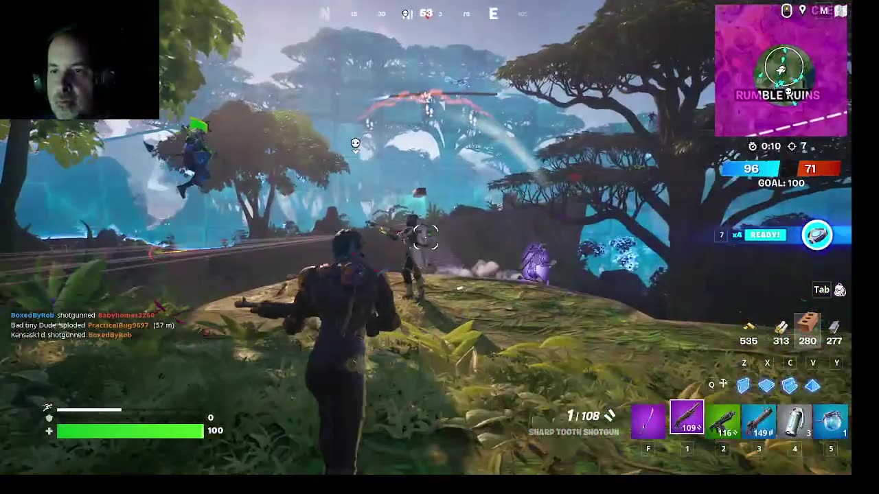 just having fun in fortnite rumble #fortnite