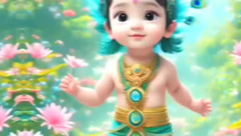 Beautiful krishna childhood pics