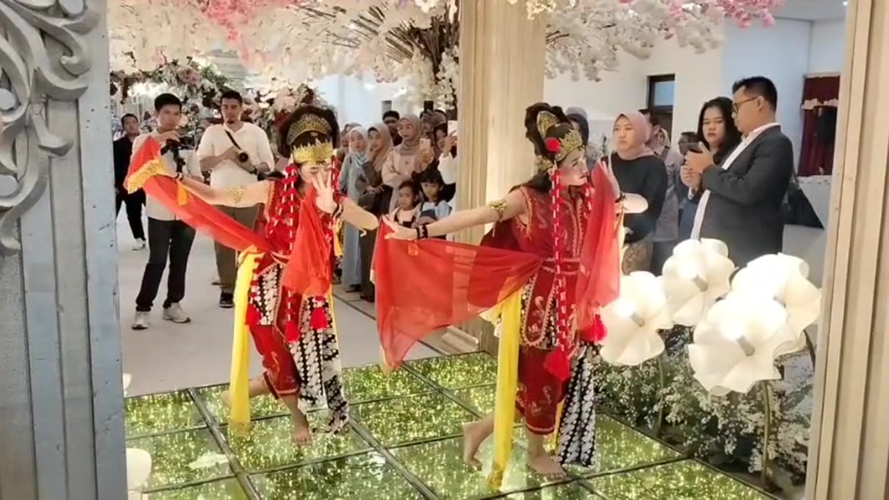 Culture reception weding in west java