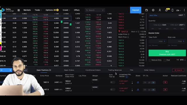 Options Trading with Bitcoin/cryptos