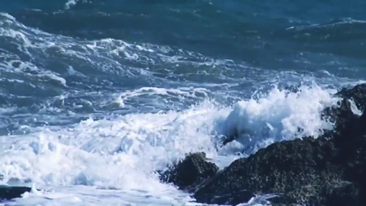 Breathtaking views, movement of water from among the rocks