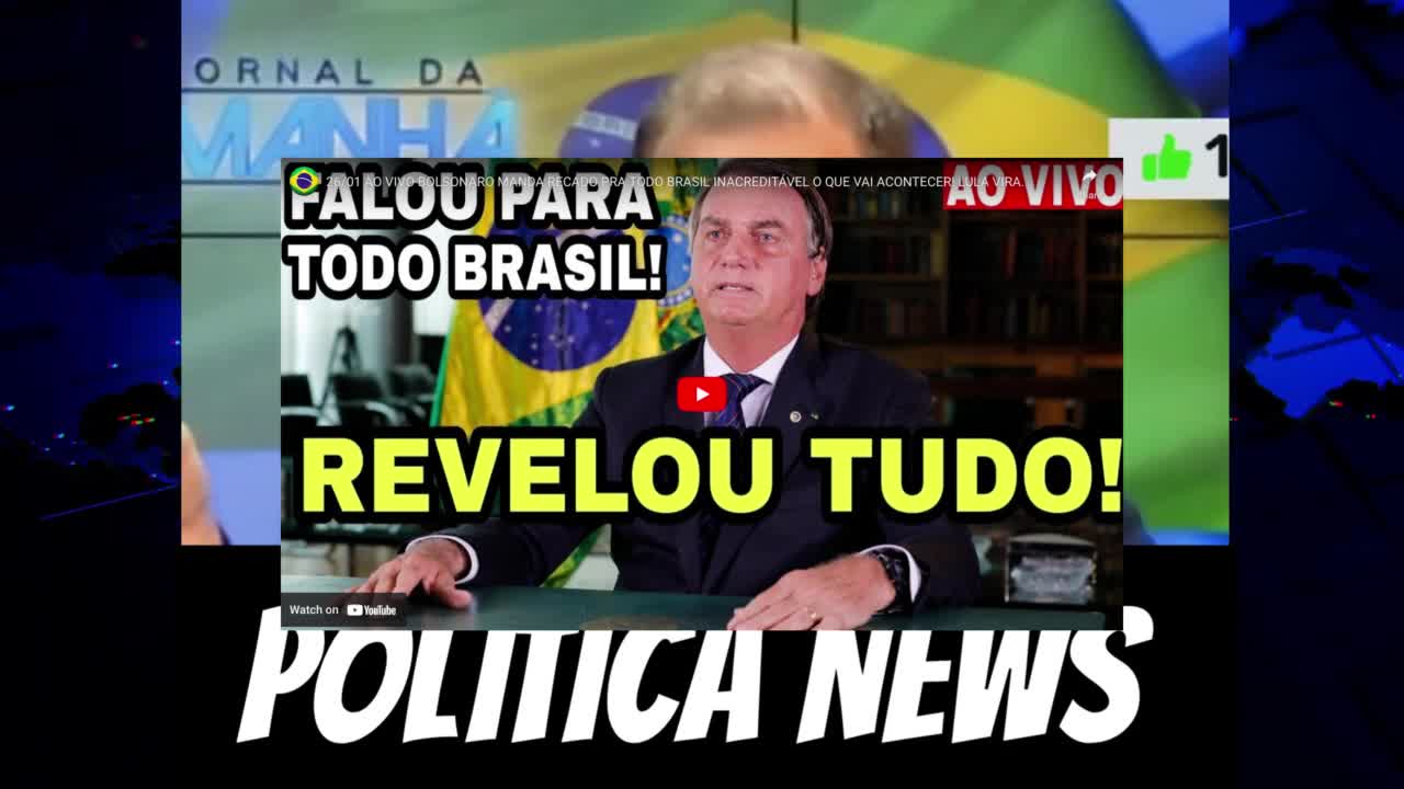 26 - 01 - 2023 BOLSONARO MANDA RECADO PRA TODO BRASIL INACREDITÁVEL O QUE VAI ACONTECER! LULA VIRA..