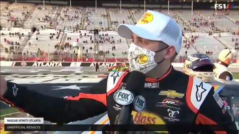 Noah Gragson and Daniel Hemric fight on pit road NASCAR