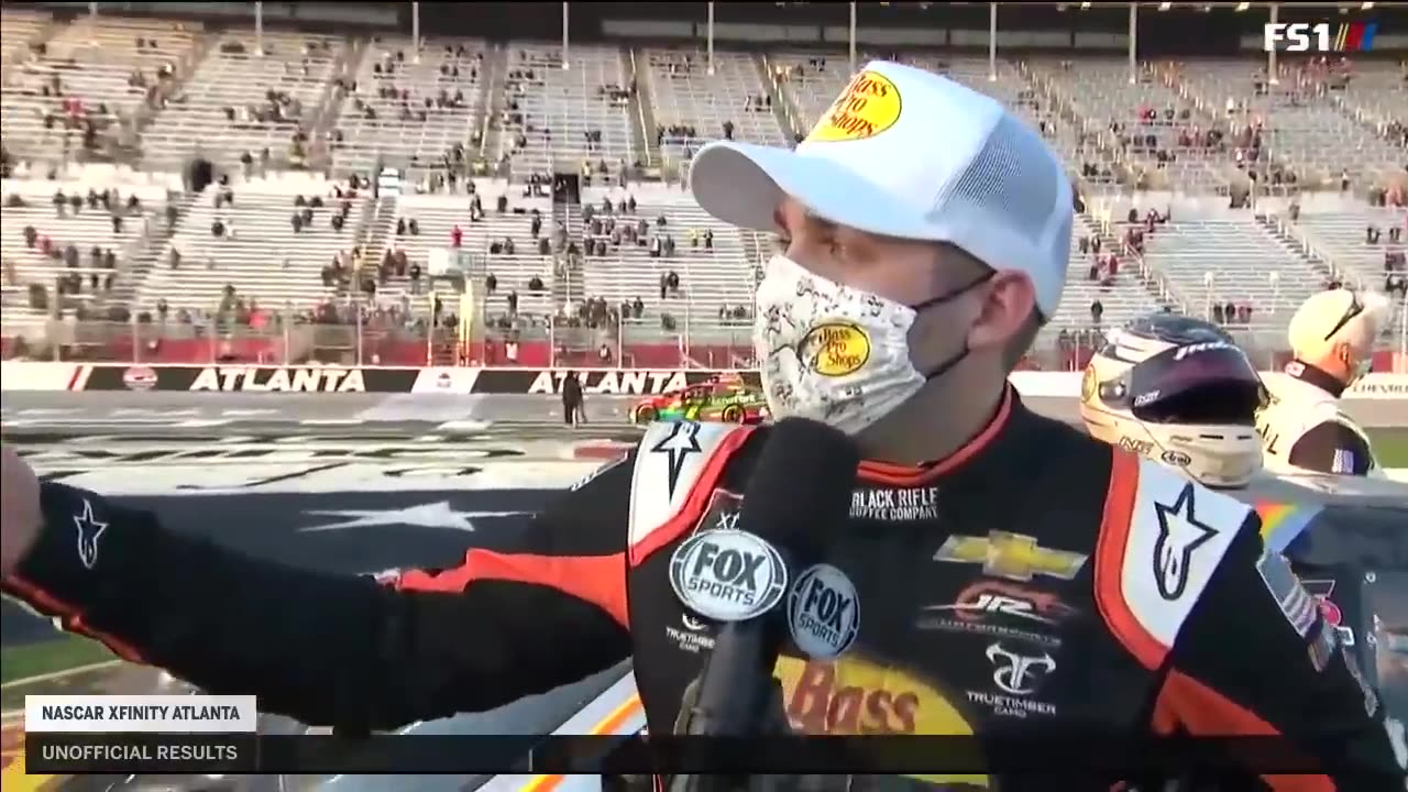 Noah Gragson and Daniel Hemric fight on pit road NASCAR