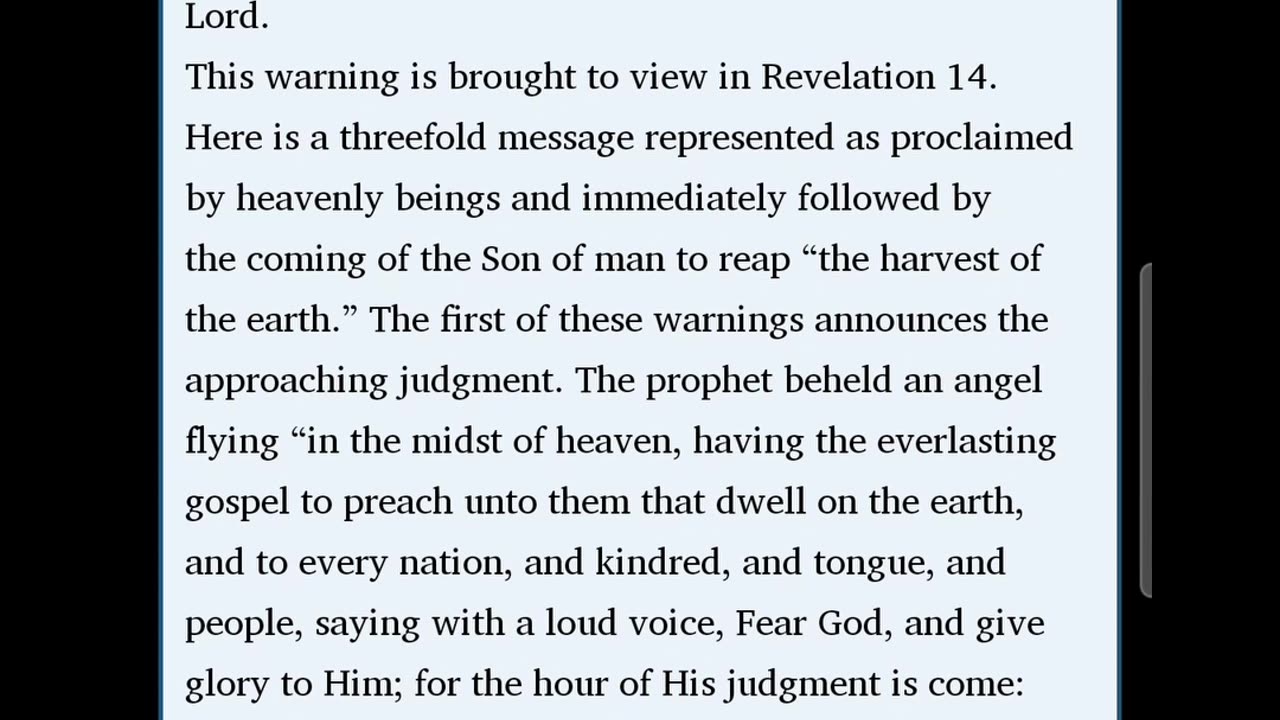 Bible Commentary 103: Revelation 14:6-7