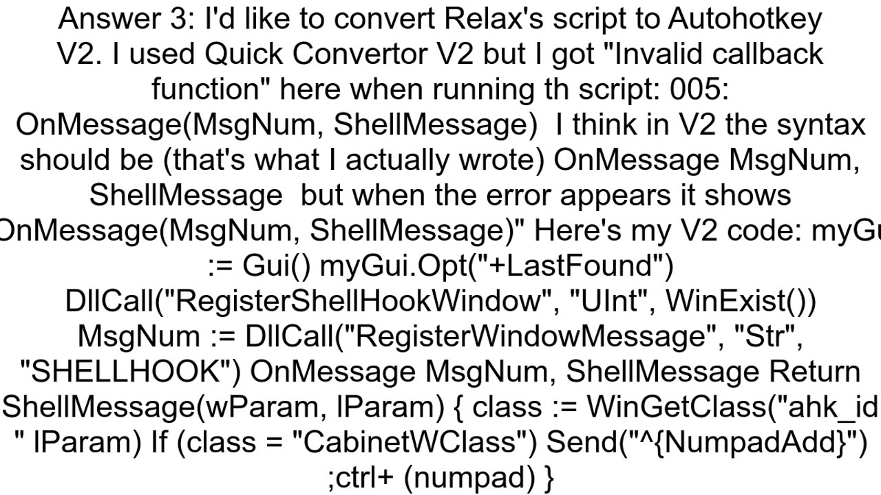 Autohotkey send ctrl to auto adjust column width in Windows File Explorer