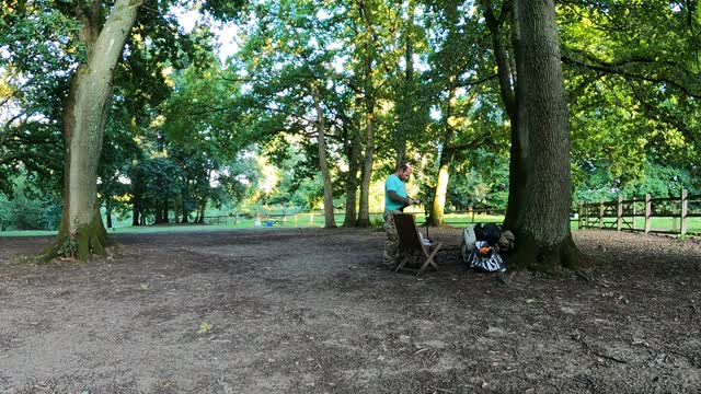 At paid campsite . West Sussex 10th Sep 2022