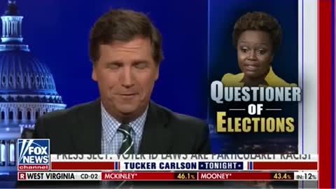 Tucker- Here’s another ‘incredibly racist’ thing from Biden’s new press secretary #shorts