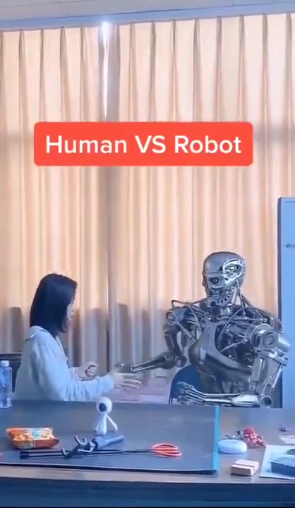 Human vs Robot | Artificial Intelligence