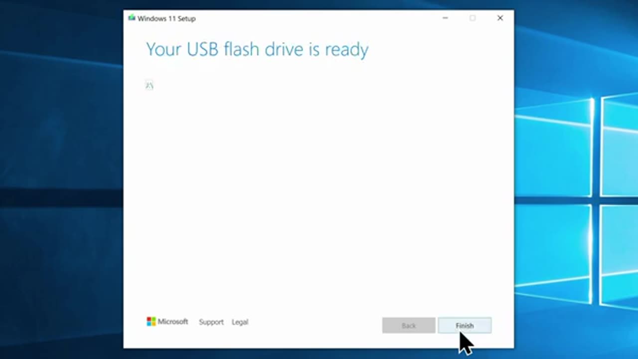 How to clean install window11 from usb falsh drive