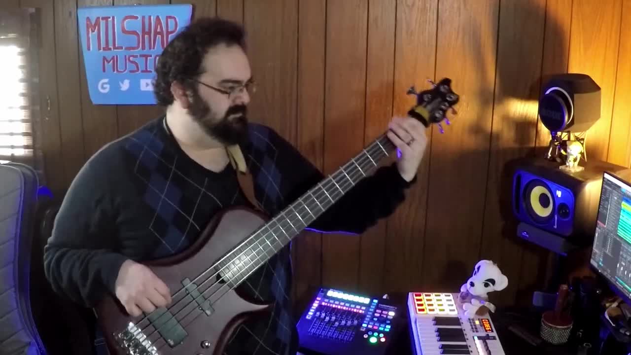 Funny Thing - Thundercat - Bass Cover by MilShap Music - TranscriptionTab in Description