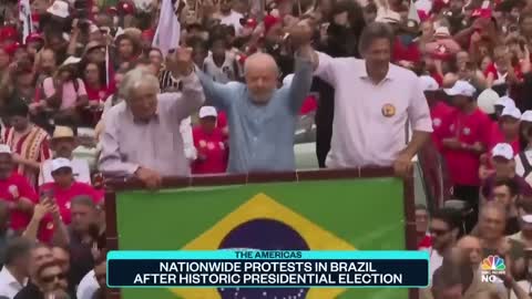 Nationwide Protests Spark In Brazil After Historic Presidential Election