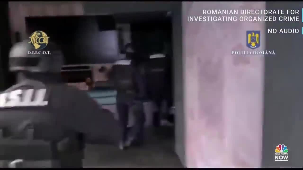 Watch: Raid of Andrew Tates house in Romania