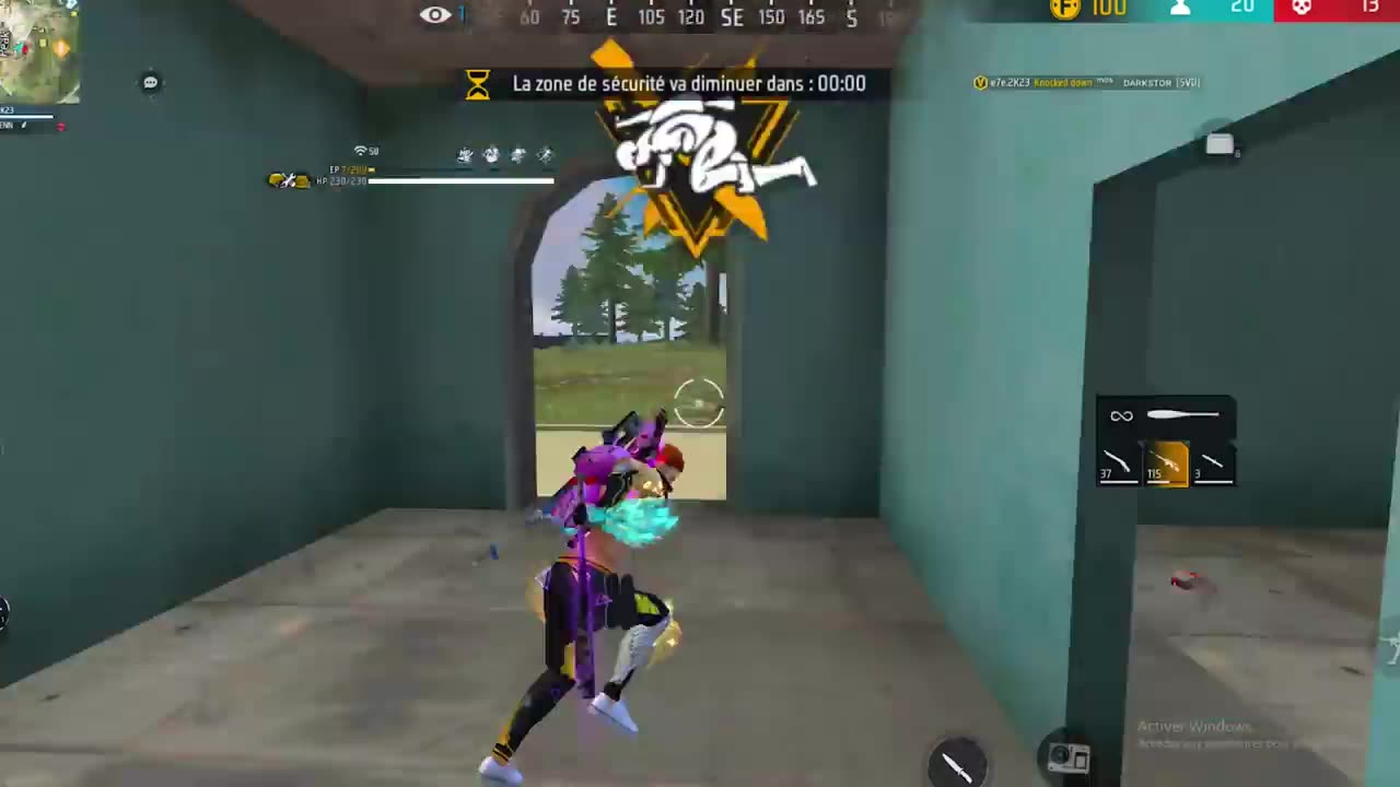 Free fire gameplay 😎😎