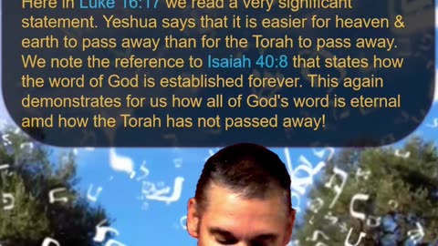 Bits of Torah Truths, It Easier for Heaven & Earth to Pass Away than Torah to Pass Away Episode 28