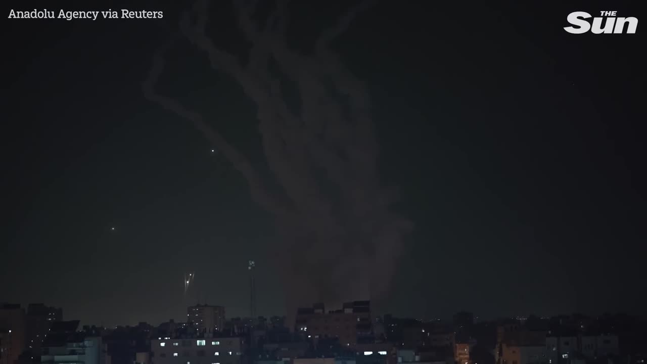 Gaza Fires 469 Rockets Into Israel in Retaliation for Airstrikes on Jihad Group in Gaza