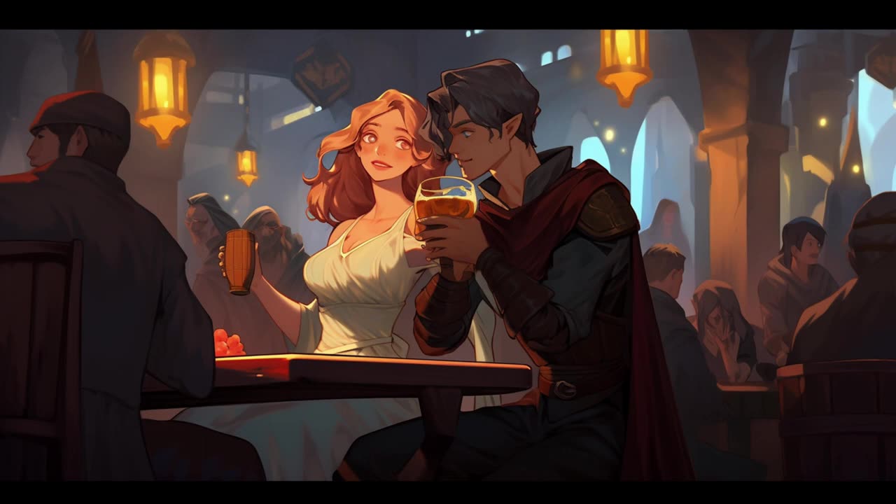 Baldurs gate ambiance, Fantasy Tavern music // D&D playlist // bard music compilation // reading // Neutral Tabletop