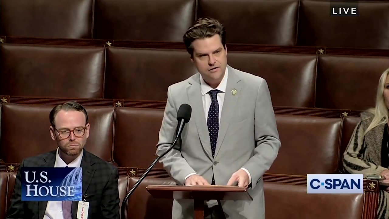 Matt Gaetz: My Amendment Would Ensure That No More American Taxpayer Dollars Are Sent to Ukraine!