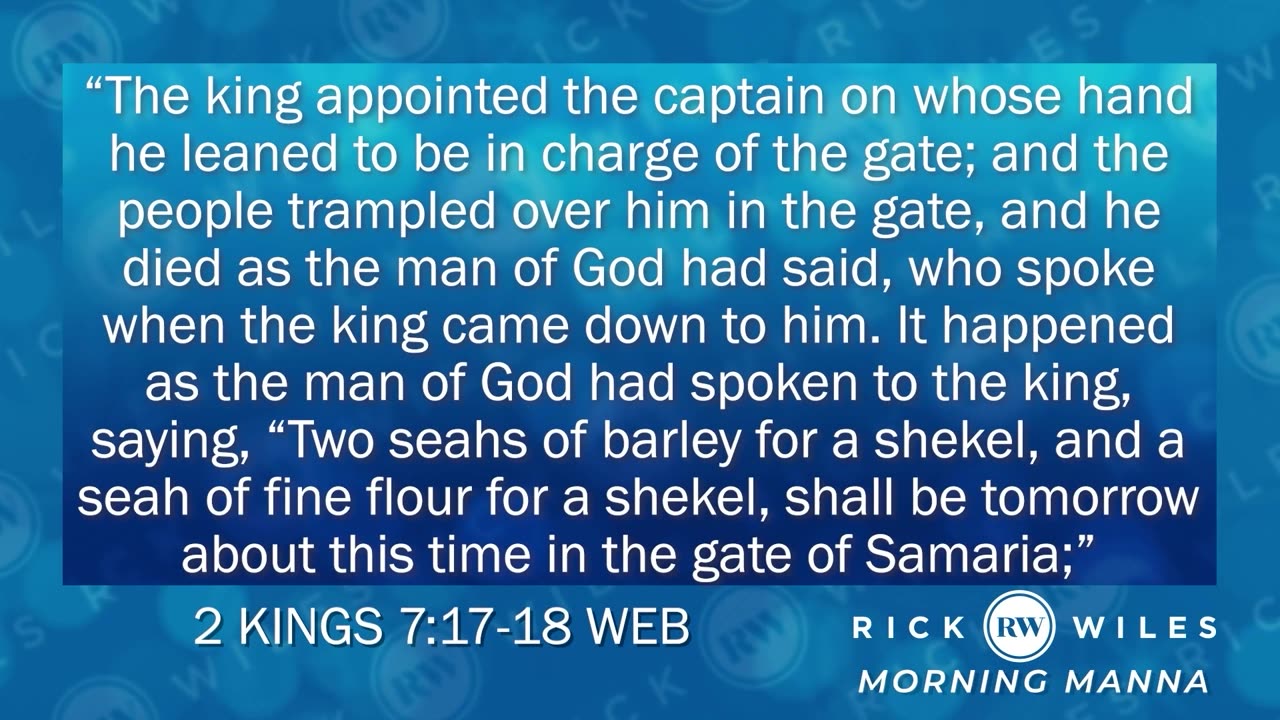 Morning Manna - June 02, 2023