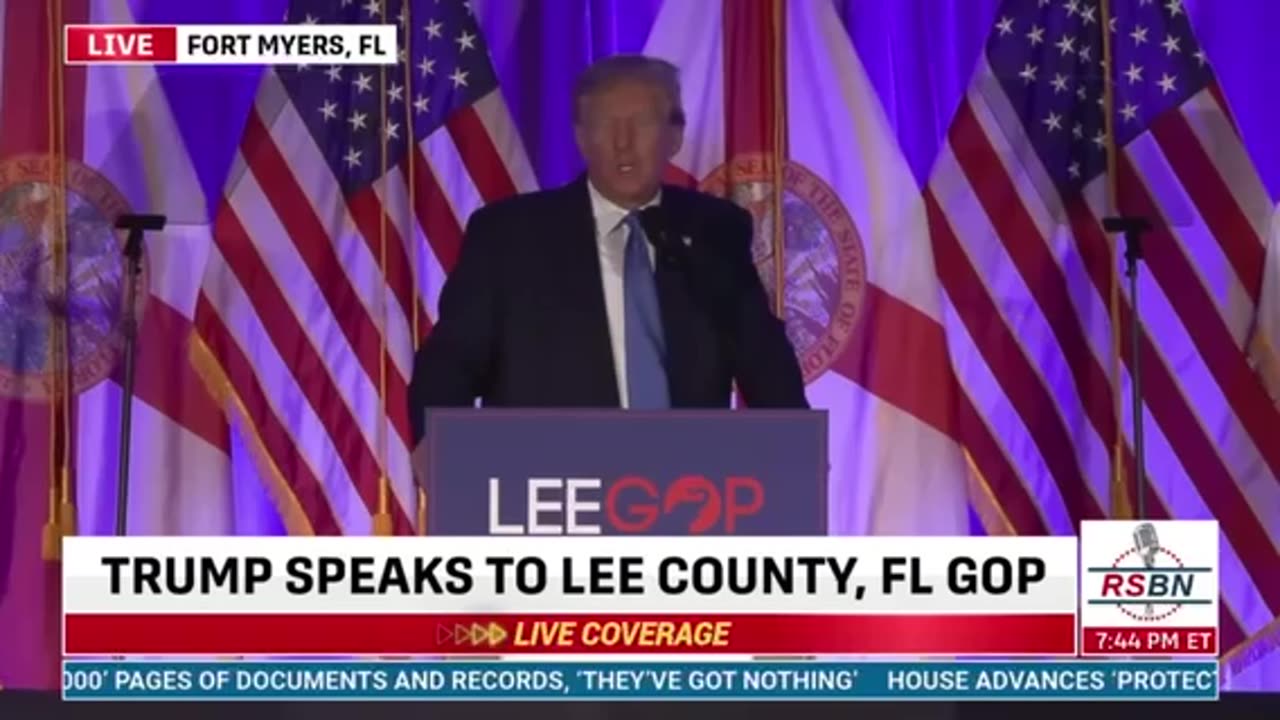 Full Speech | 45+ Lee County, FL GOP